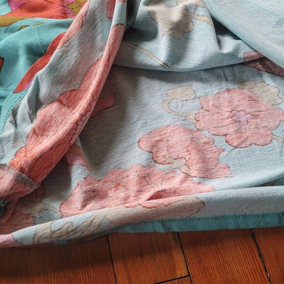 Y2K Cotton Floral Billabong Maxi Dress, sz XS-S - Picture 7 of 12